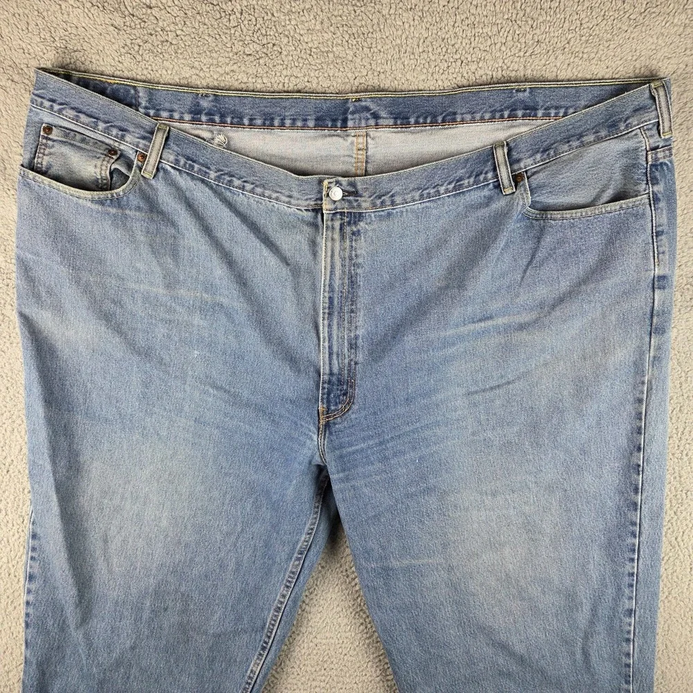 Levi's 560 Jeans Mens‎ 60x30 (58x29) Blue Medium Wash Cotton Denim
